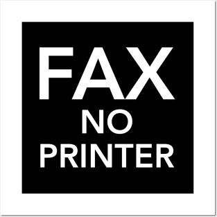 Fax, No Paper - GenZ Slang Posters and Art